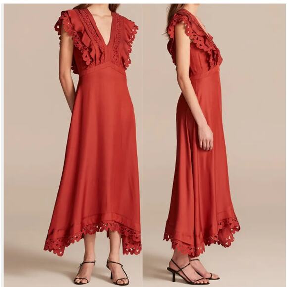 Rebecca Taylor Dresses & Skirts - NEW Rebecca Taylor Embroidered Silk Dress